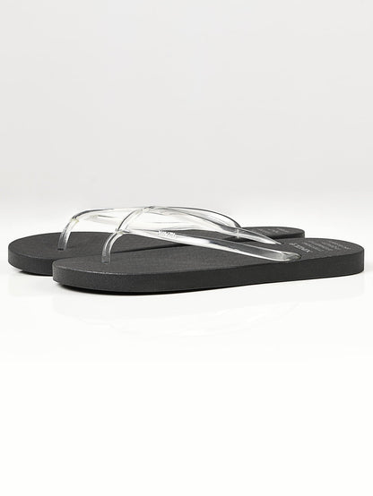 Limelight - Plain Flip Flops - Black