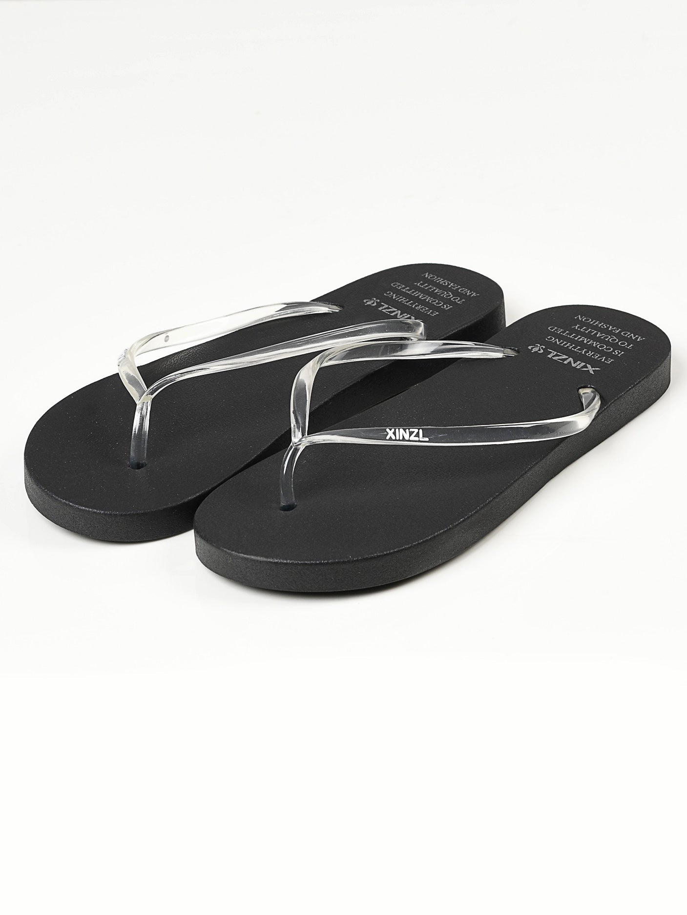 Limelight - Plain Flip Flops - Black