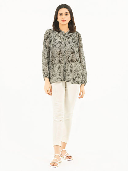 Limelight - Printed Chiffon Top