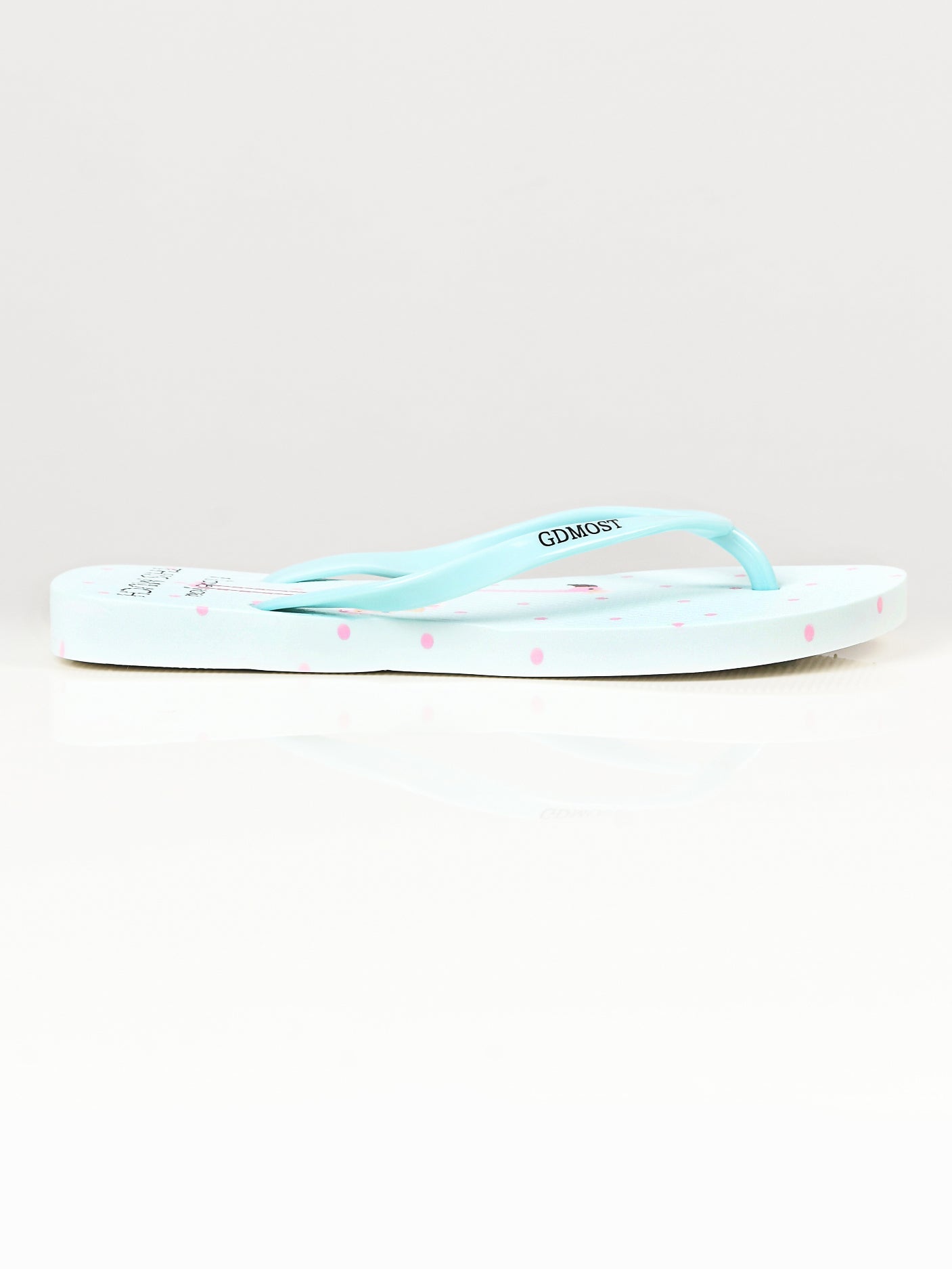 Limelight - Printed Flip Flops - Sea Green