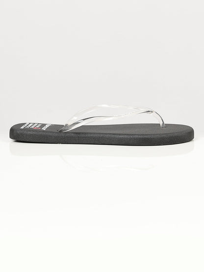 Limelight - Plain Flip Flops - Black