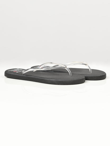 Limelight - Plain Flip Flops - Black