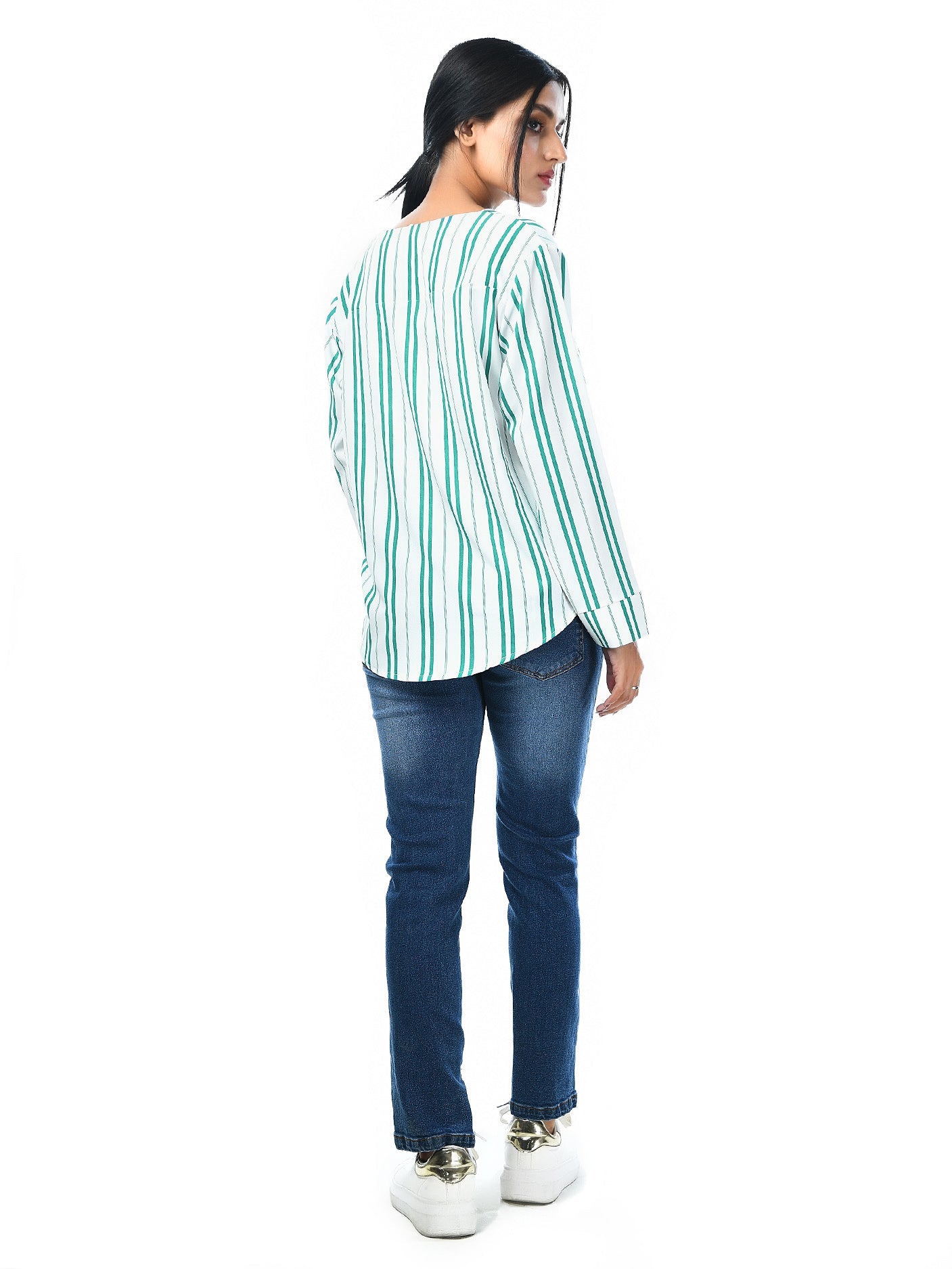 Limelight - Striped Top