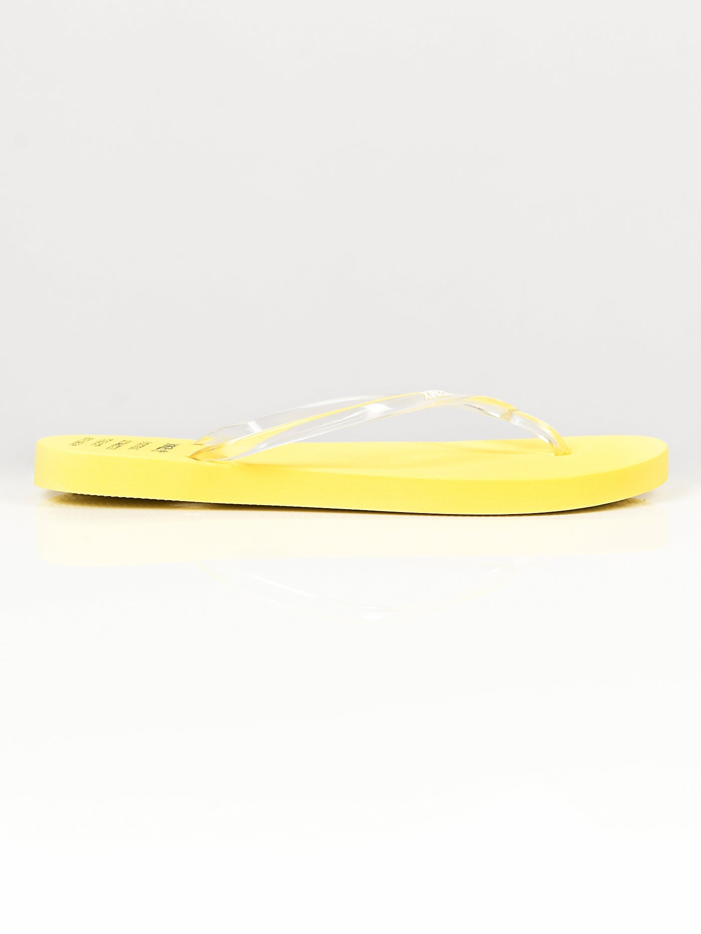 Limelight - Plain Flip Flops - Yellow