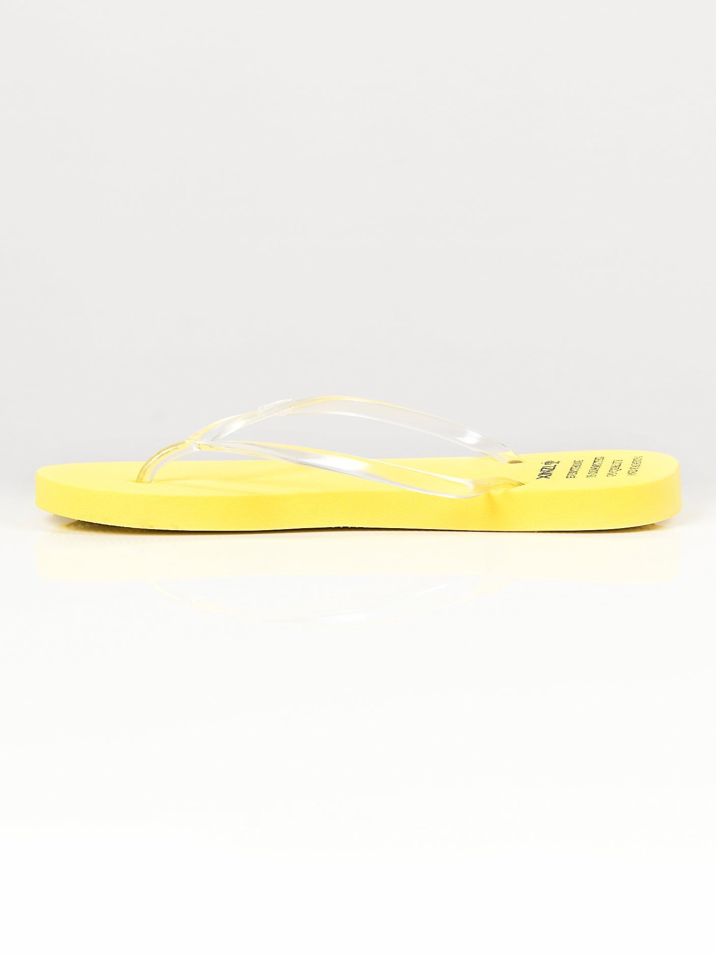 Limelight - Plain Flip Flops - Yellow