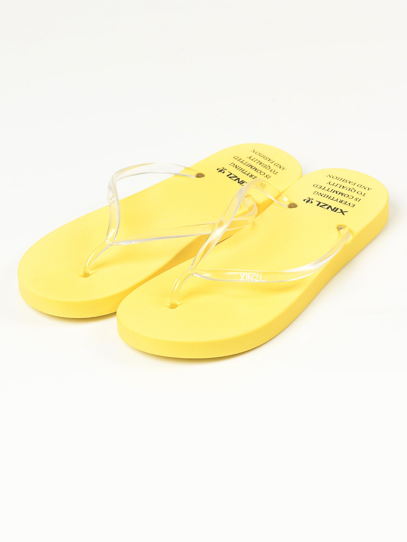 Limelight - Plain Flip Flops - Yellow