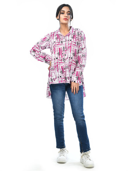 Limelight - Silk Printed Top