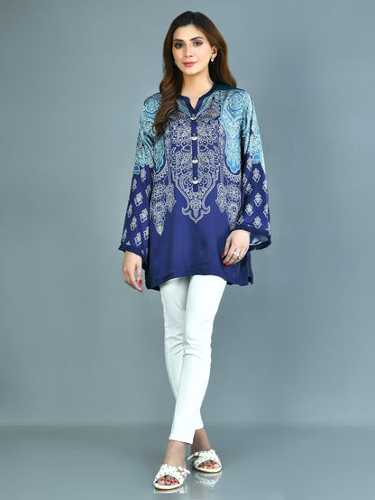 Limelight - Printed Silk Top