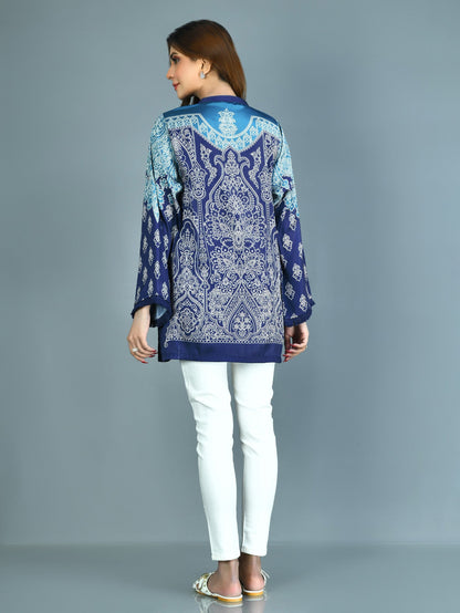 Limelight - Printed Silk Top