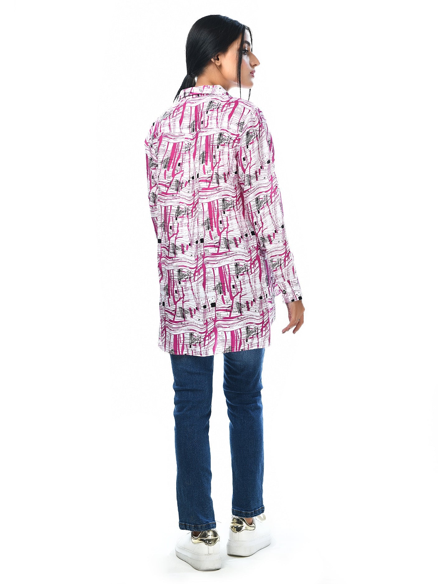 Limelight - Silk Printed Top