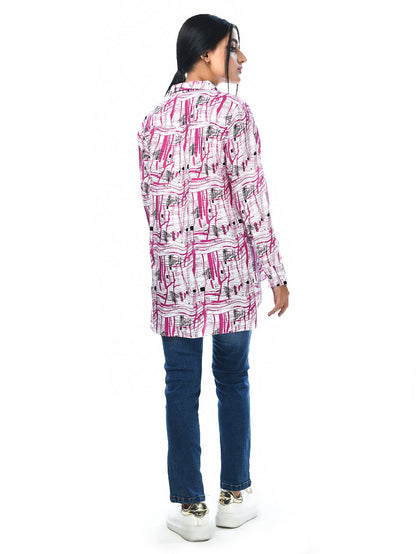 Limelight - Silk Printed Top