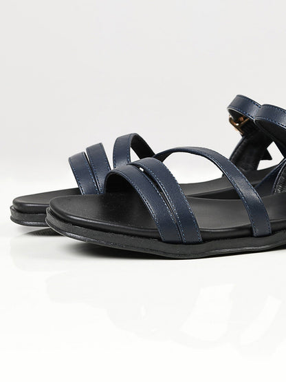 Limelight - Plain Sandals - Navy Blue