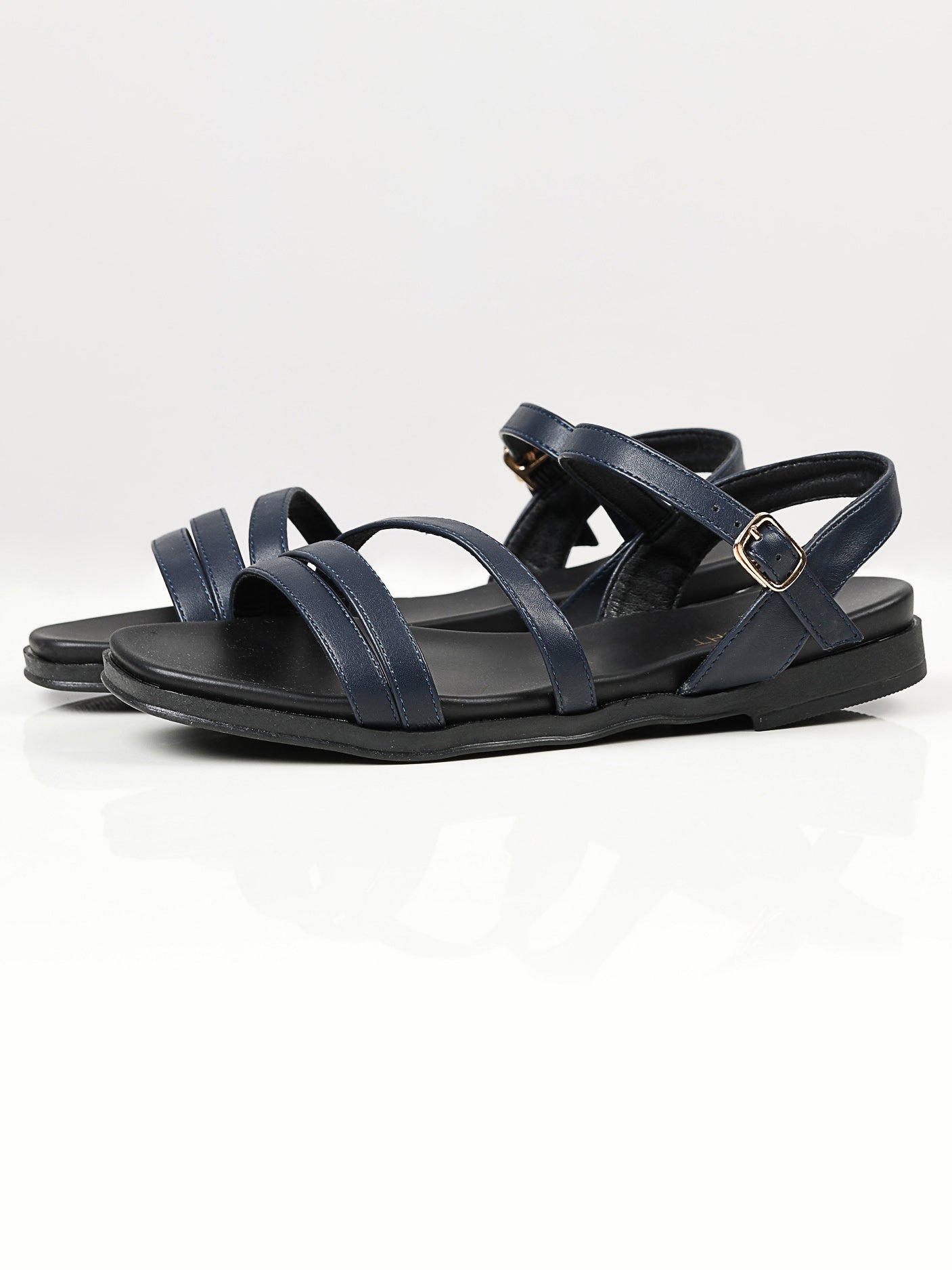 Limelight - Plain Sandals - Navy Blue