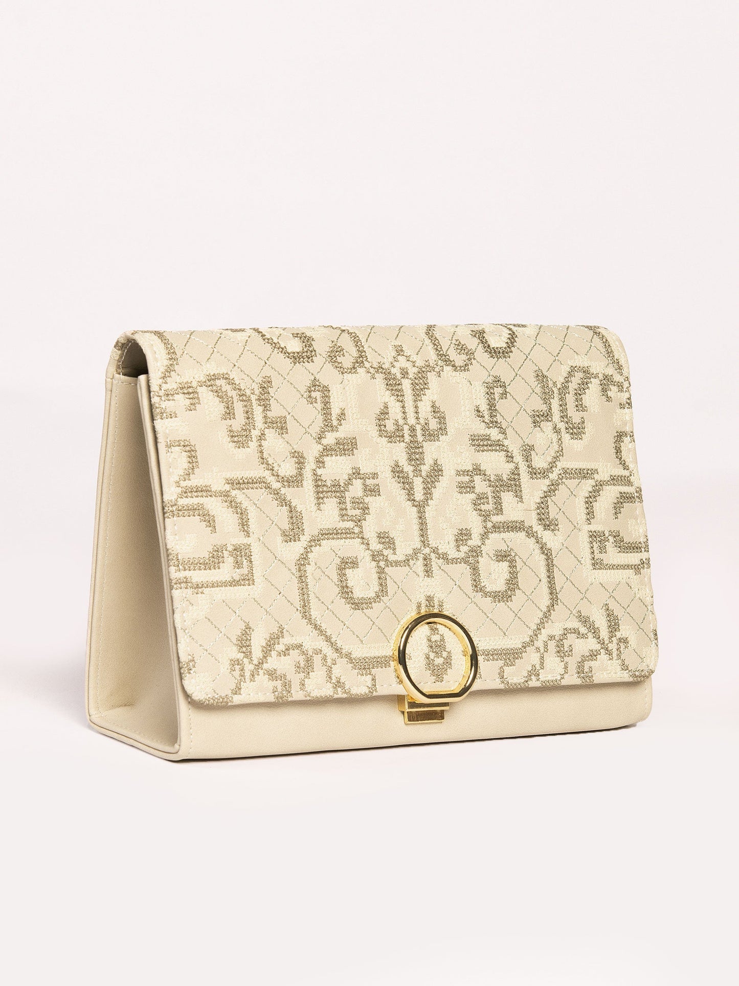 Limelight - Embroidered Clutch Bag