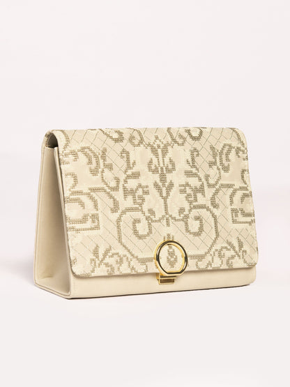 Limelight - Embroidered Clutch Bag