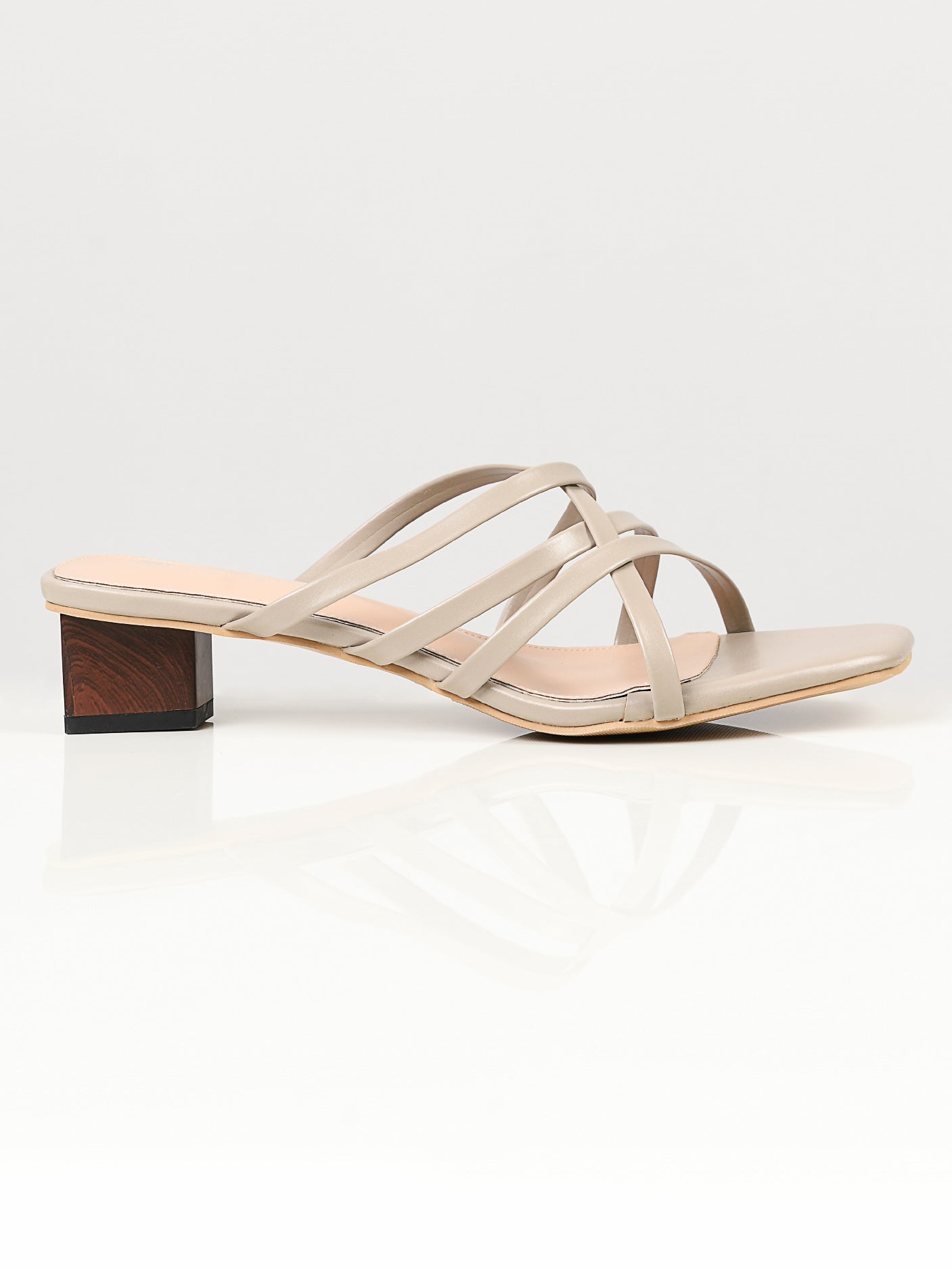 Limelight - Strap Heels - Beige