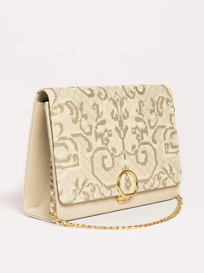Limelight - Embroidered Clutch Bag