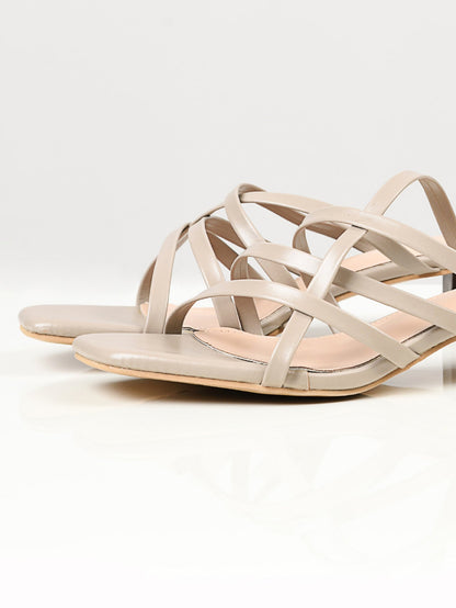 Limelight - Strap Heels - Beige