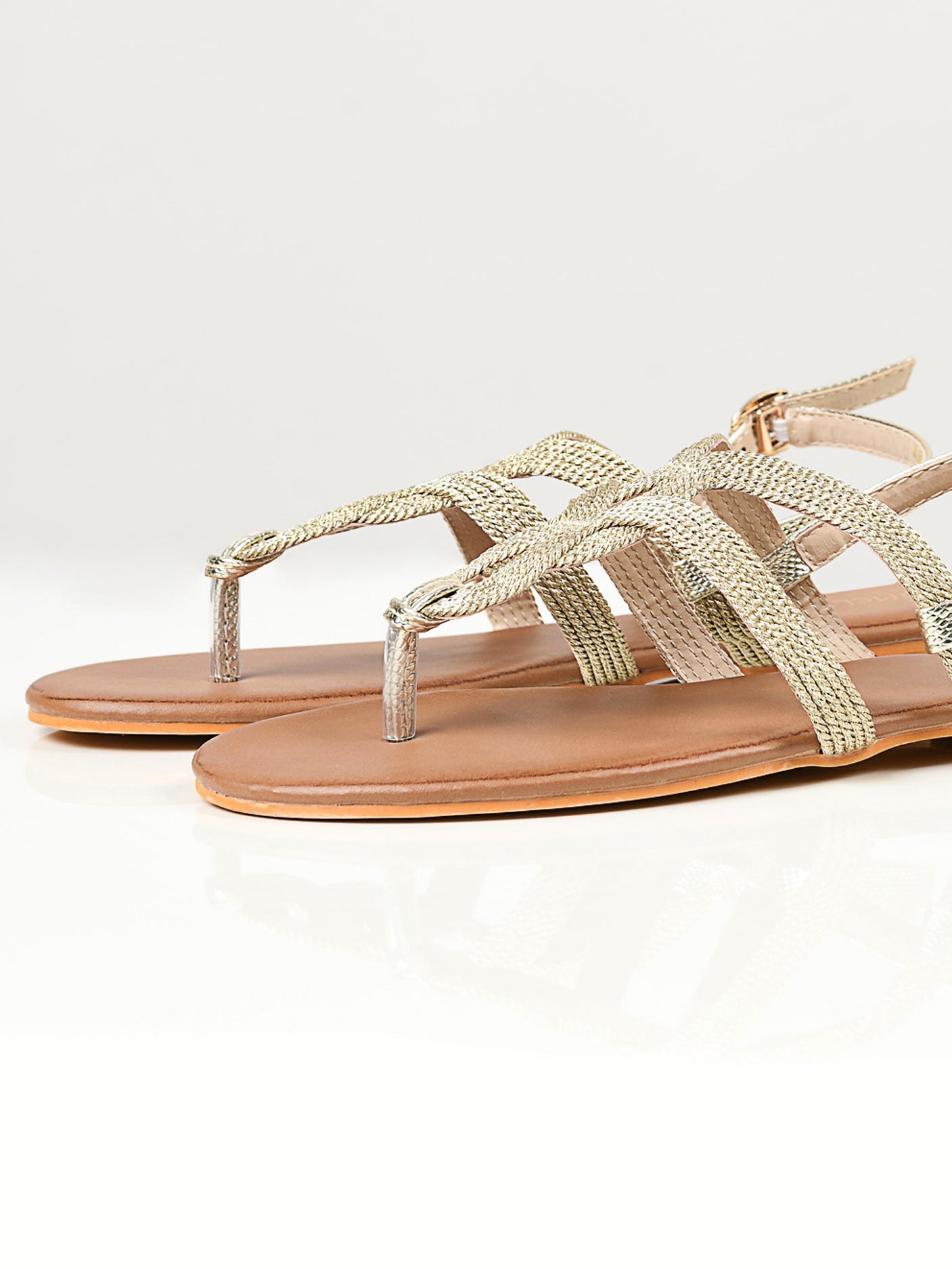 Limelight - Shimmery Sandals - Gold