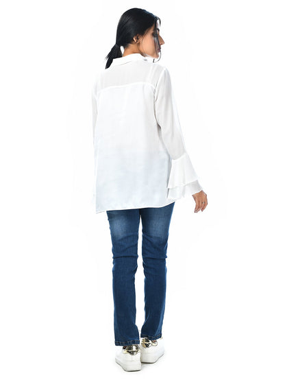 Limelight - Silk Tie knot Classic Top