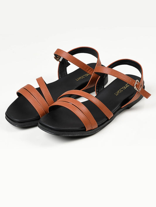 Limelight - Plain Sandals - Brown