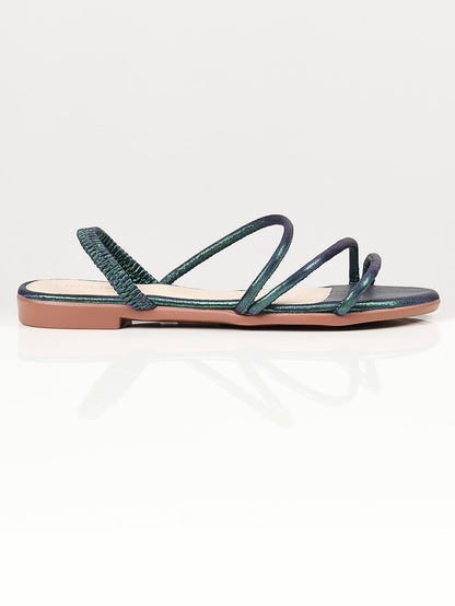 Limelight - Shimmer Sandals - Blue