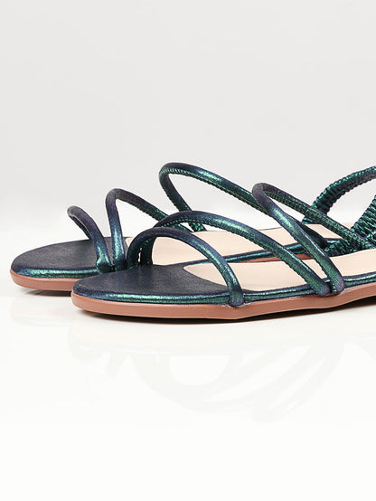 Limelight - Shimmer Sandals - Blue