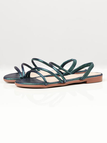 Limelight - Shimmer Sandals - Blue