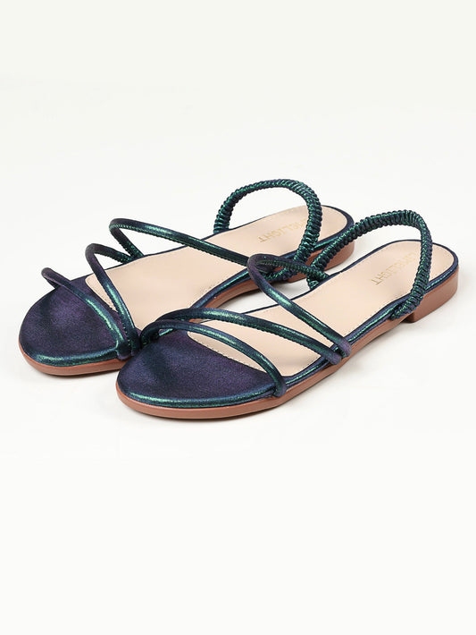 Limelight - Shimmer Sandals - Blue