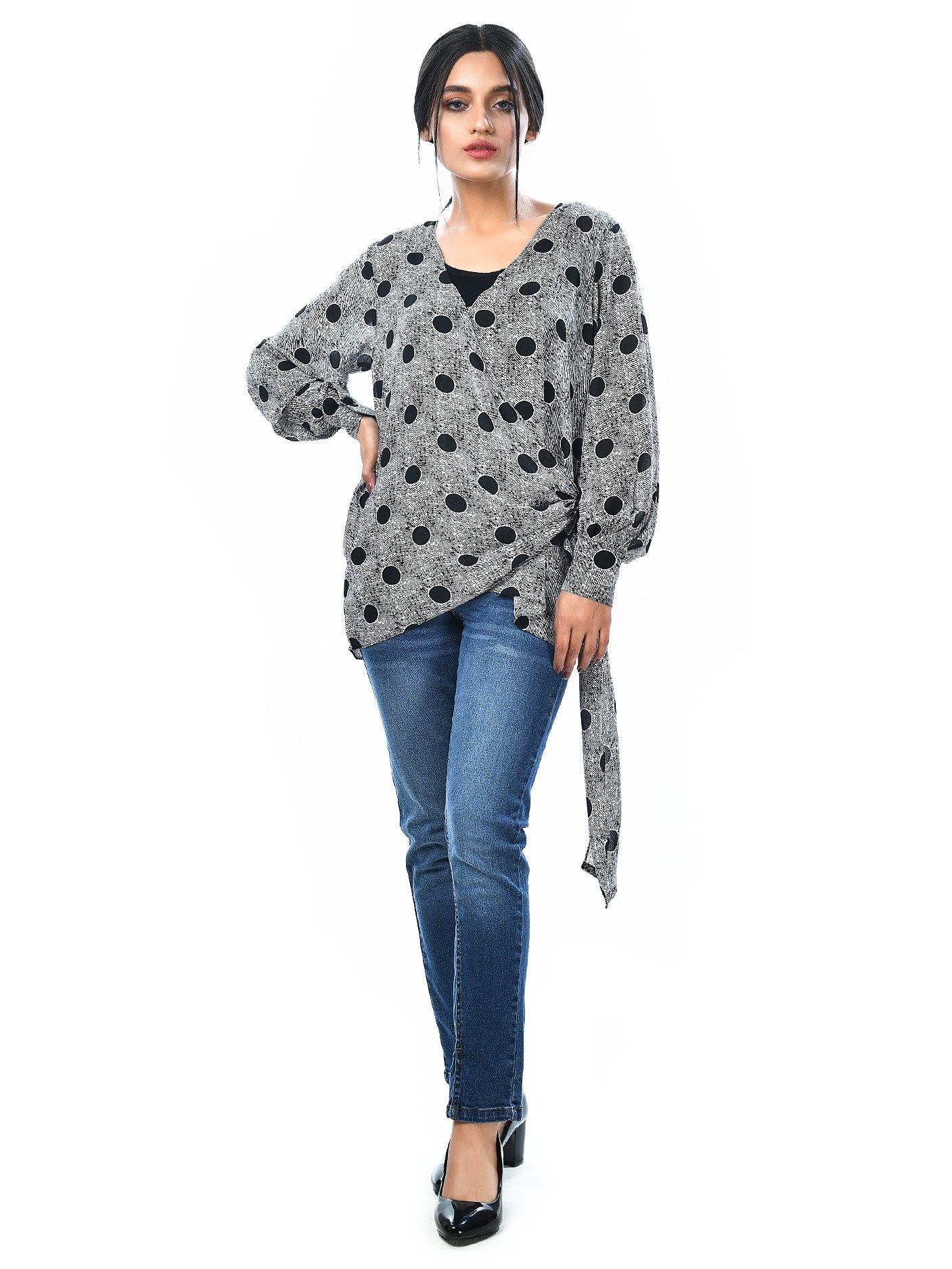 Limelight - Chiffon Printed Top