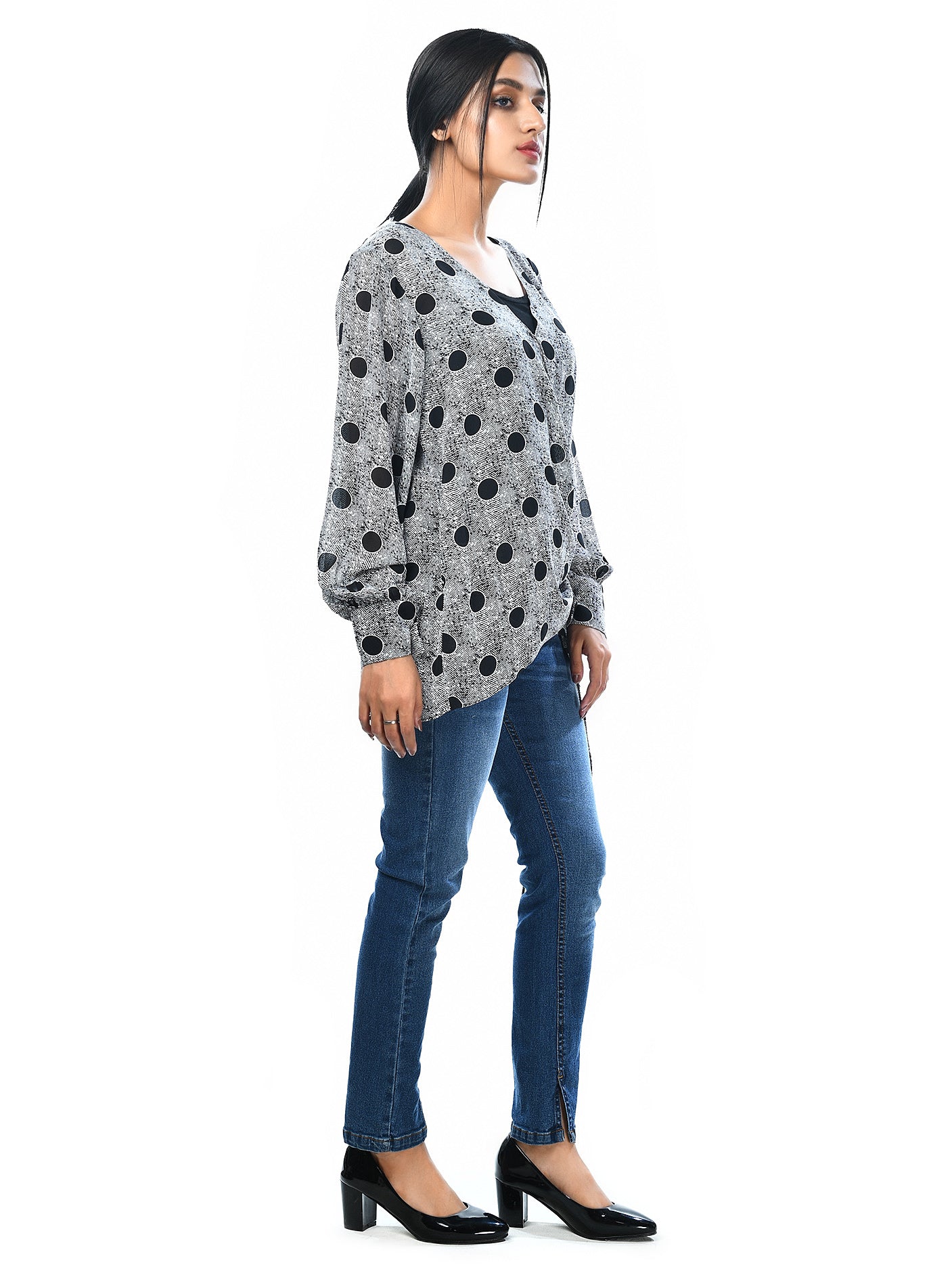 Limelight - Chiffon Printed Top