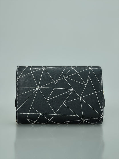 Limelight - Stitch Patterned Clutch