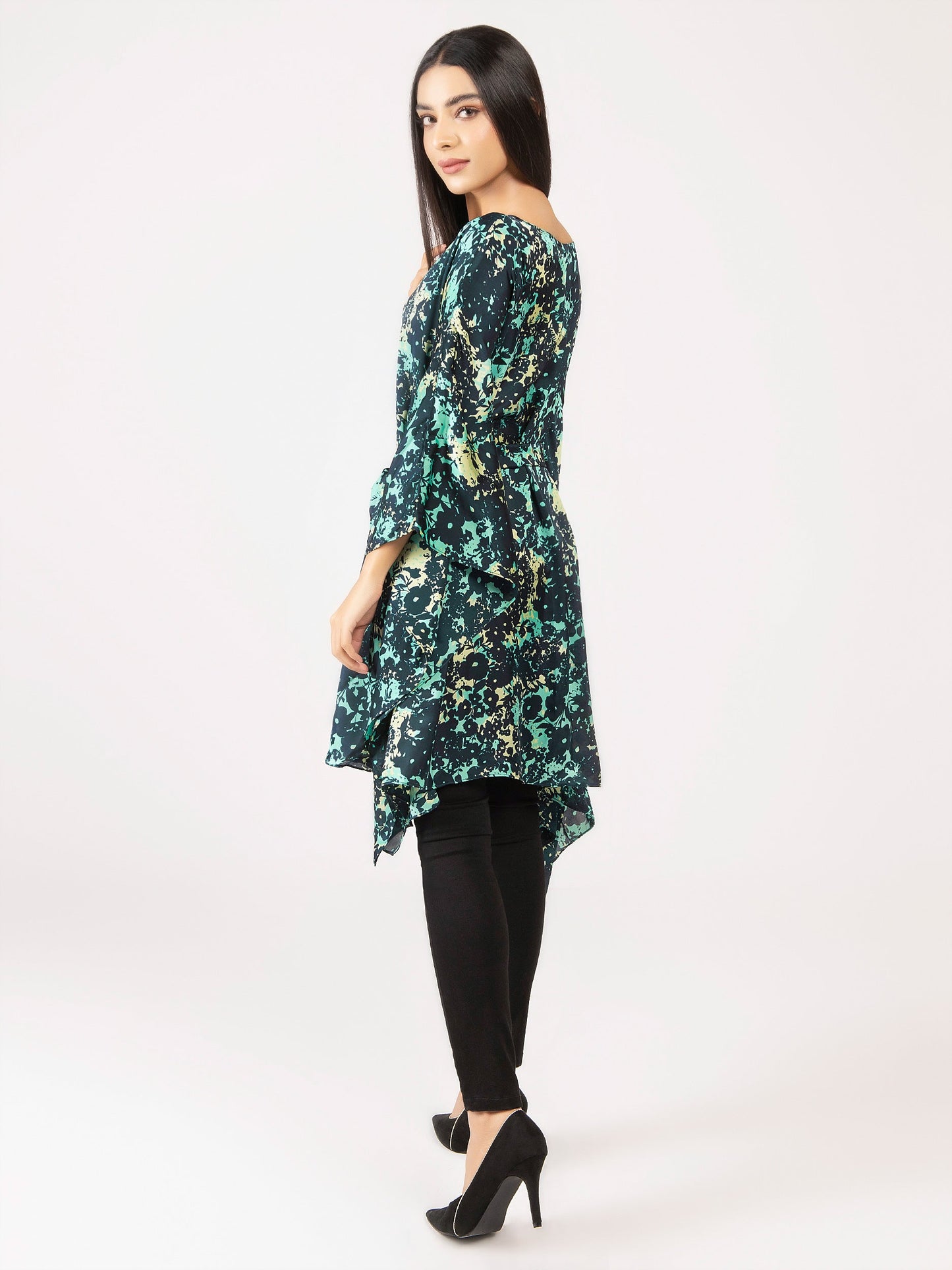 Limelight - Printed Silk Kaftan