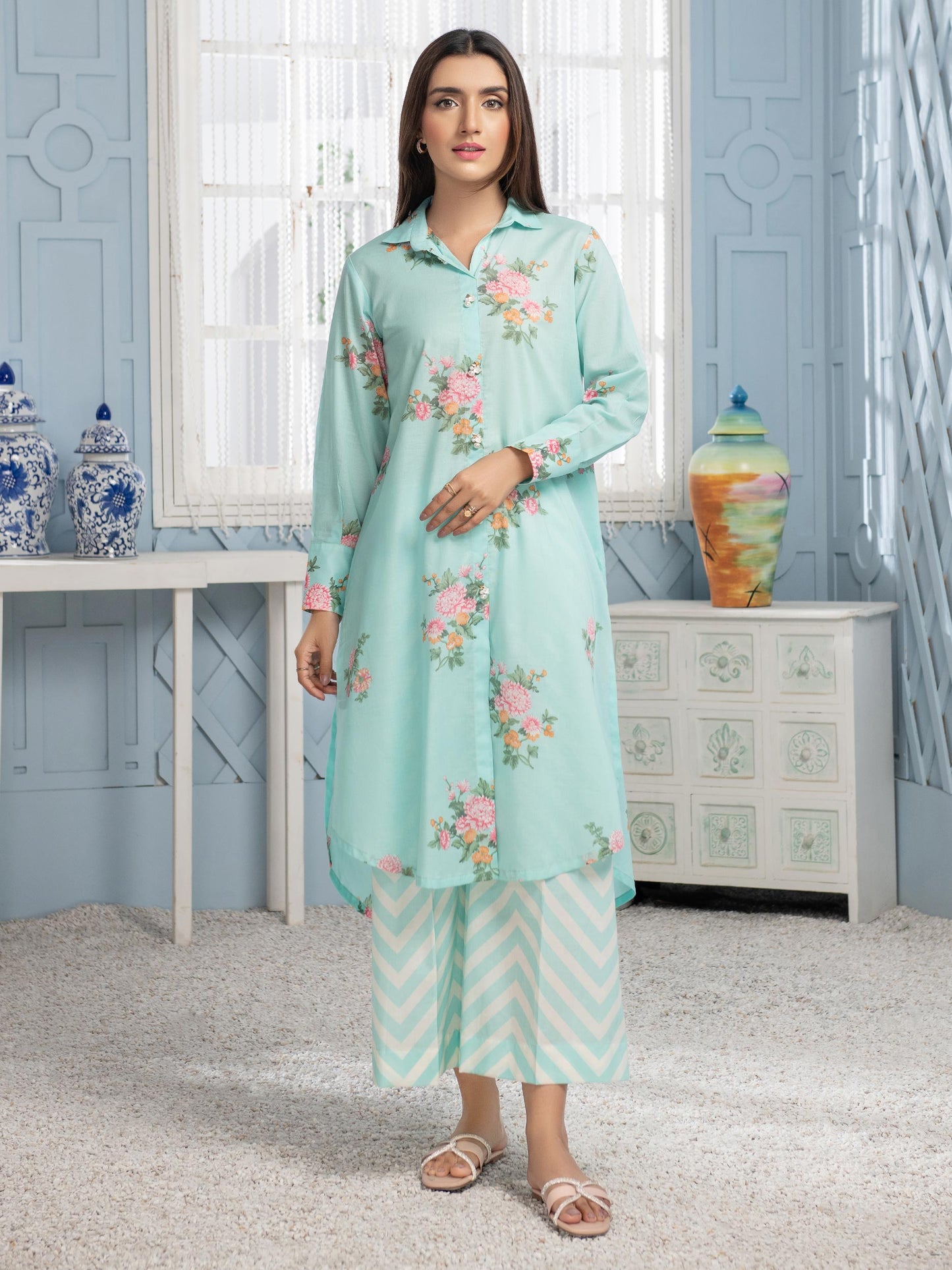 Limelight - 2 Piece Lawn Suit-Printed (Unstitched)