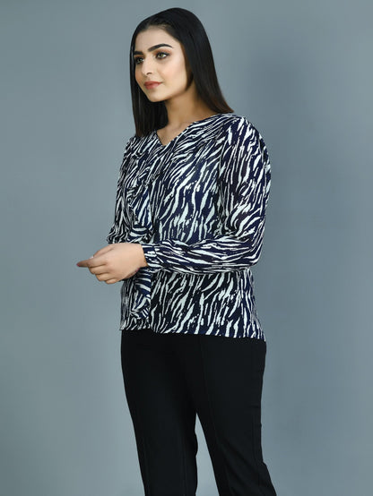 Limelight - Printed Chiffon Top