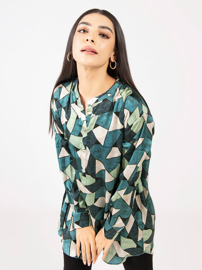 Limelight - Printed Silk Top