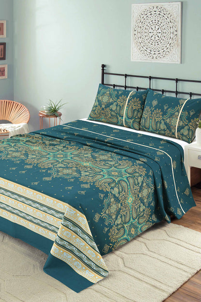 Nishat Linen - Damask Paisley Sheet Set