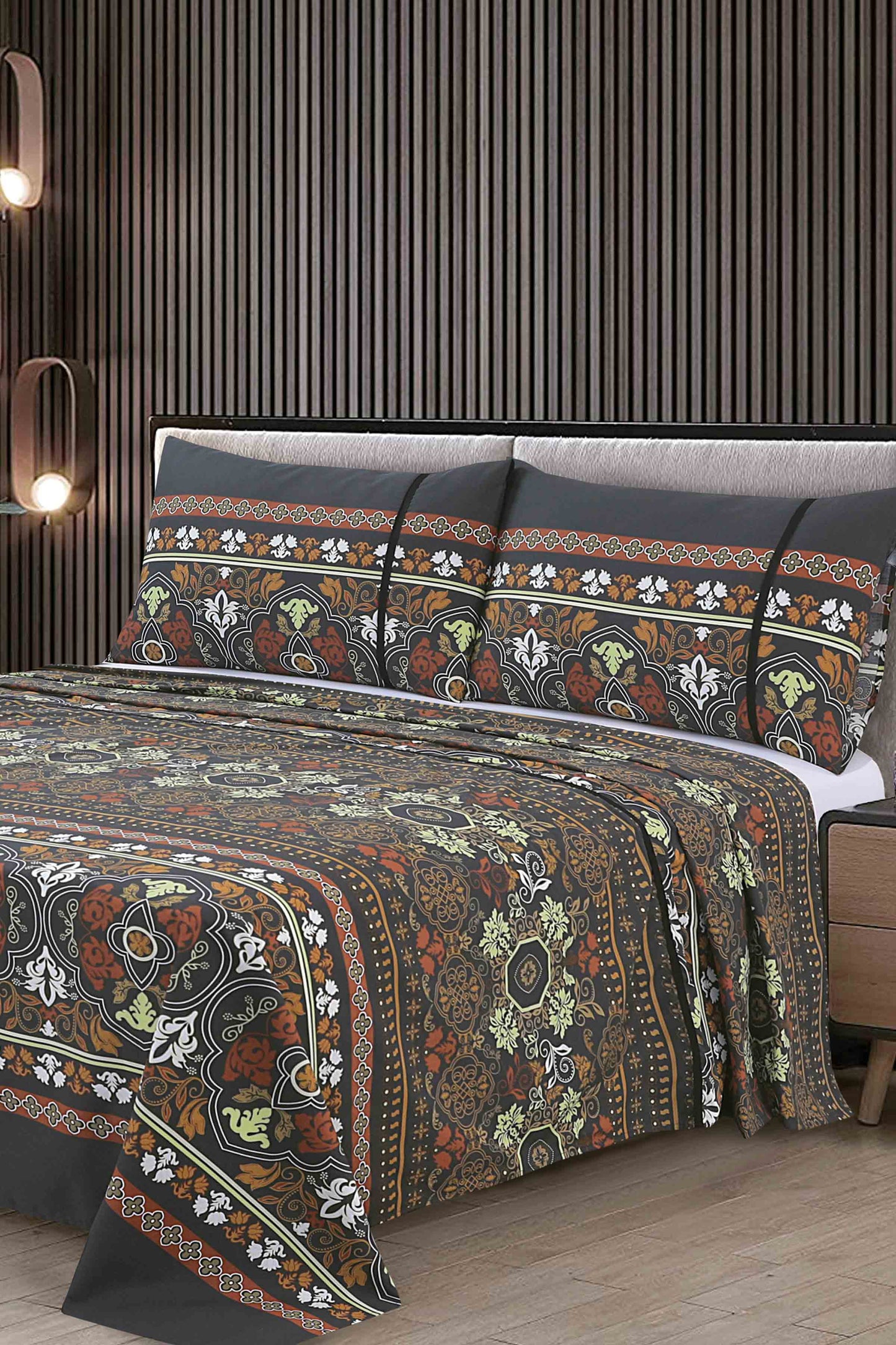 Nishat Linen - Decorative Floral Sheet Set