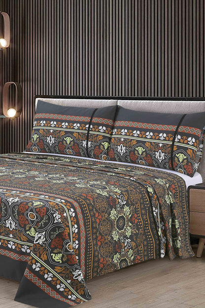 Nishat Linen - Decorative Floral Sheet Set