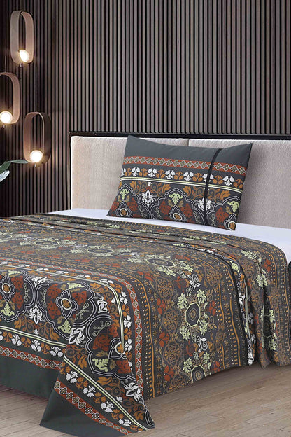 Nishat Linen - Decorative Floral Sheet Set