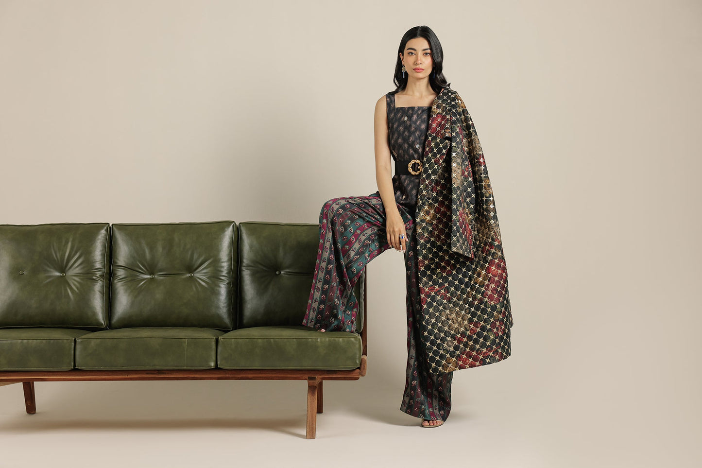 Ethnic - PRINTED TOP (E0021/107/901)