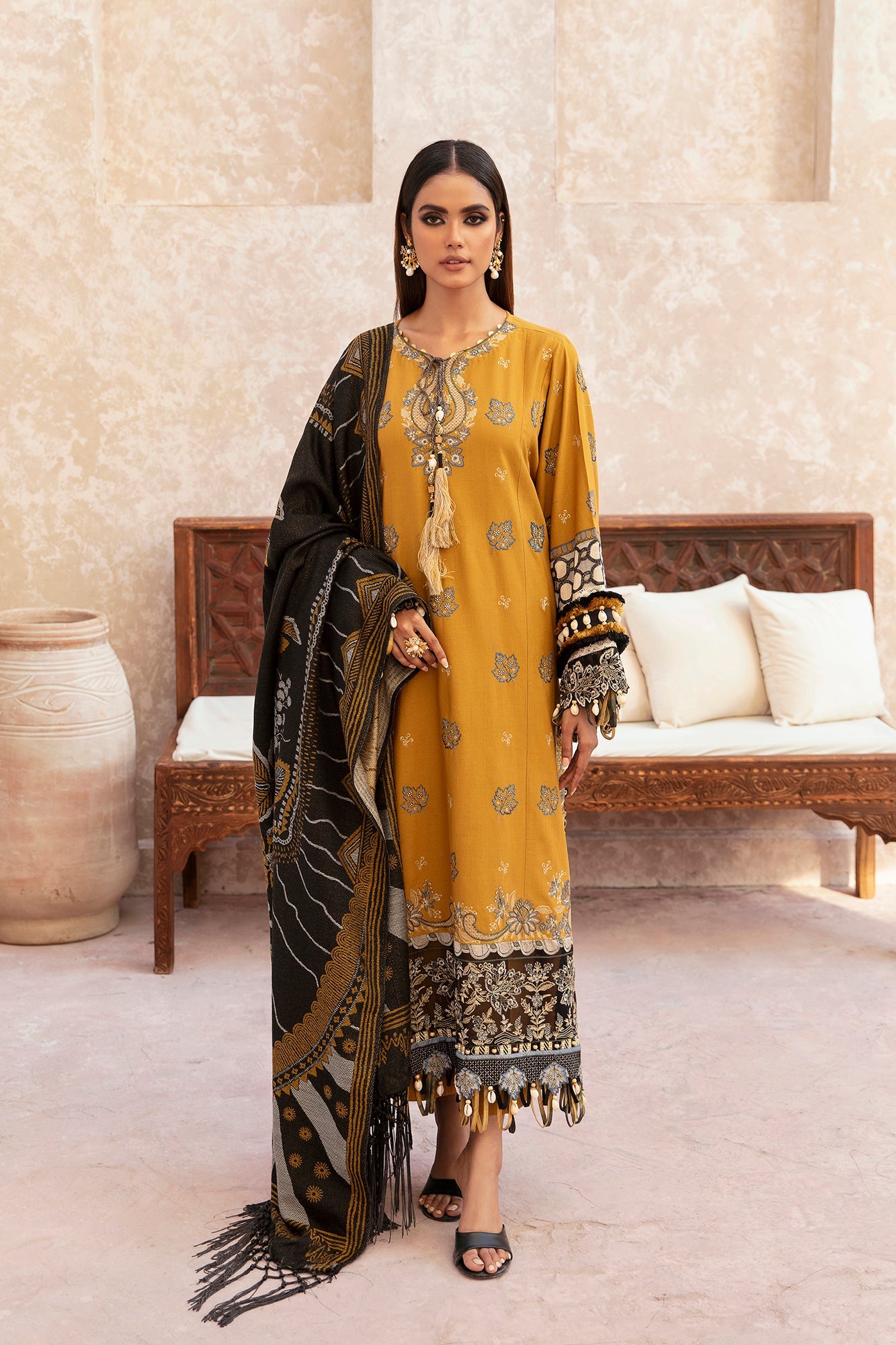 Ethnic - EMBROIDERED SUIT (E0130/203/103)