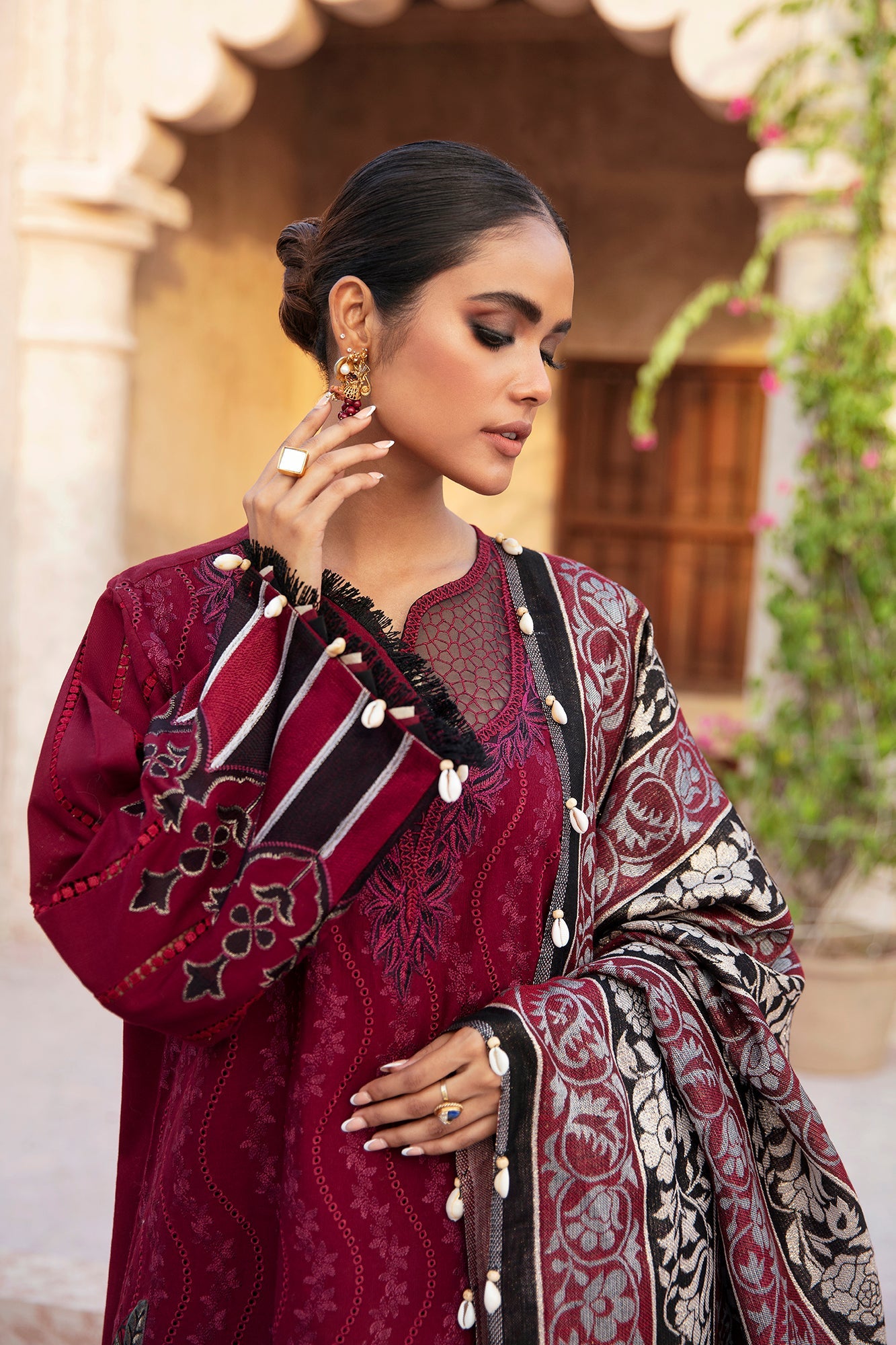 Ethnic - EMBROIDERED SUIT (E0131/203/414)