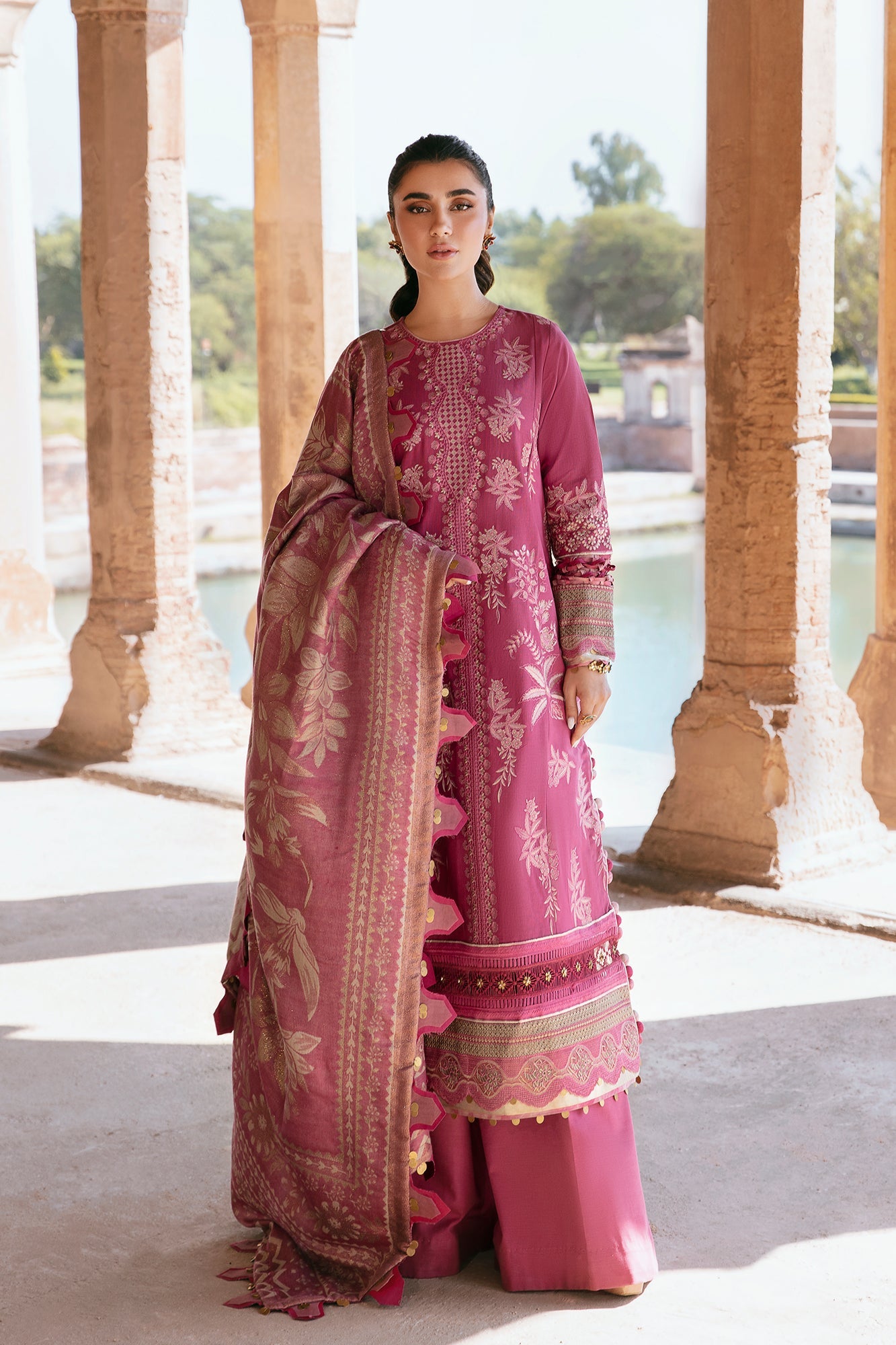 Ethnic - EMBROIDERED SUIT (E0149/203/411)