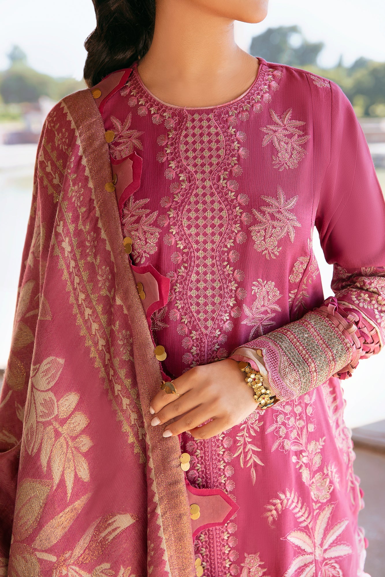 Ethnic - EMBROIDERED SUIT (E0149/203/411)