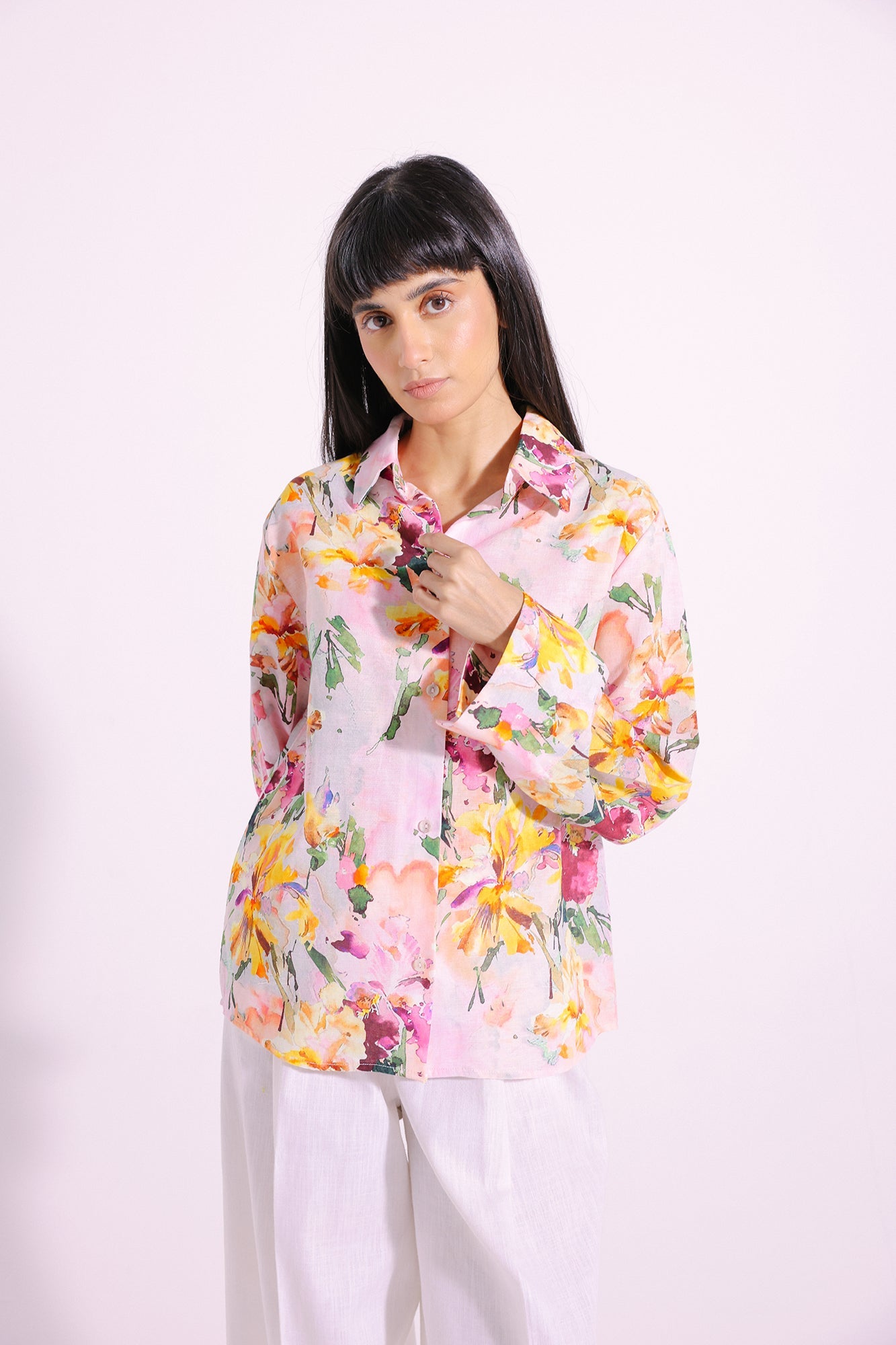 Ethnic - PRINTED TOP (E0262/101/215)