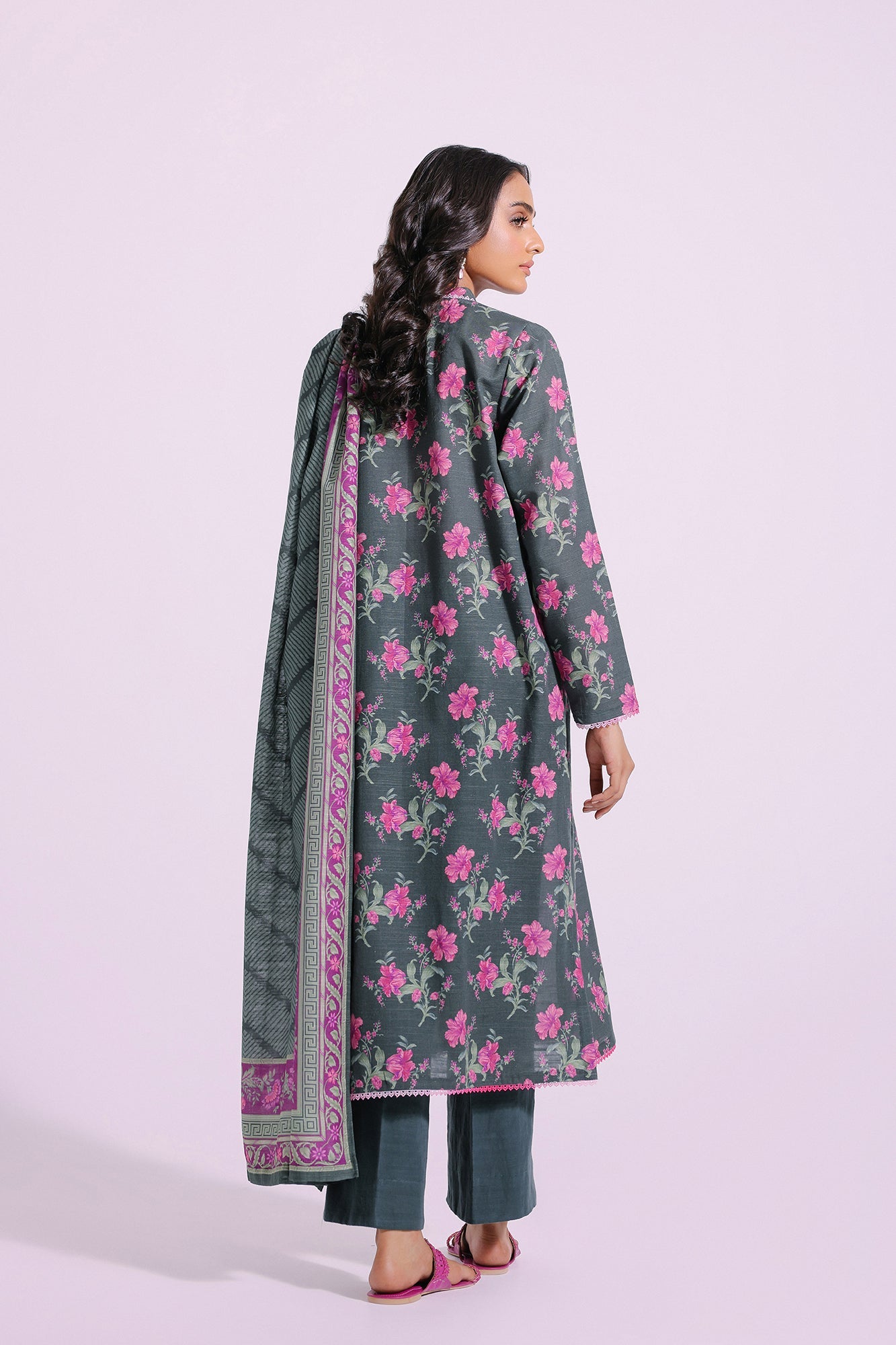 Ethnic - PRINTED SUIT (E0262/202/621)