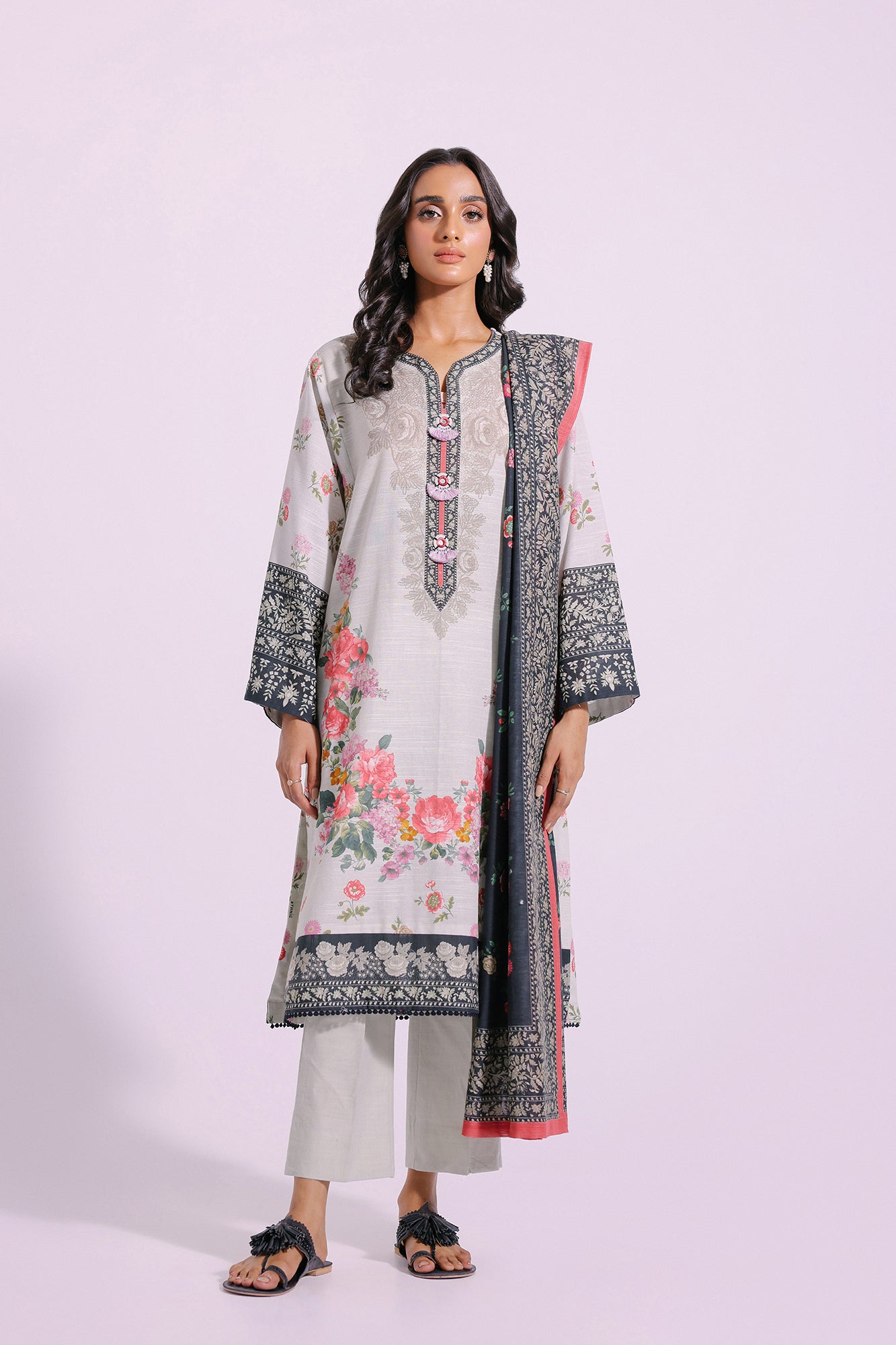 Ethnic - PRINTED SUIT (E0270/202/006)