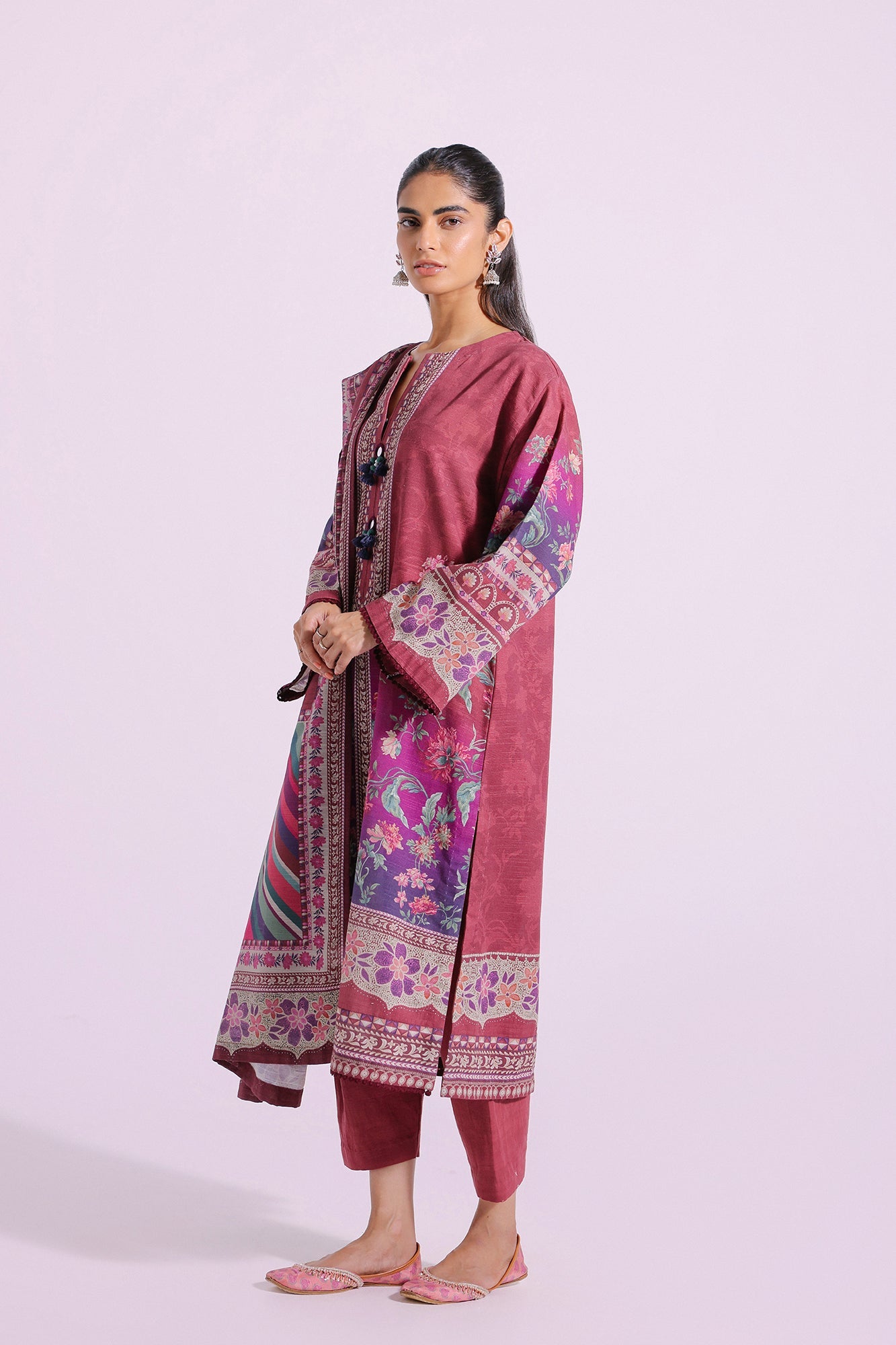 Ethnic - PRINTED SUIT (E0272/202/414)