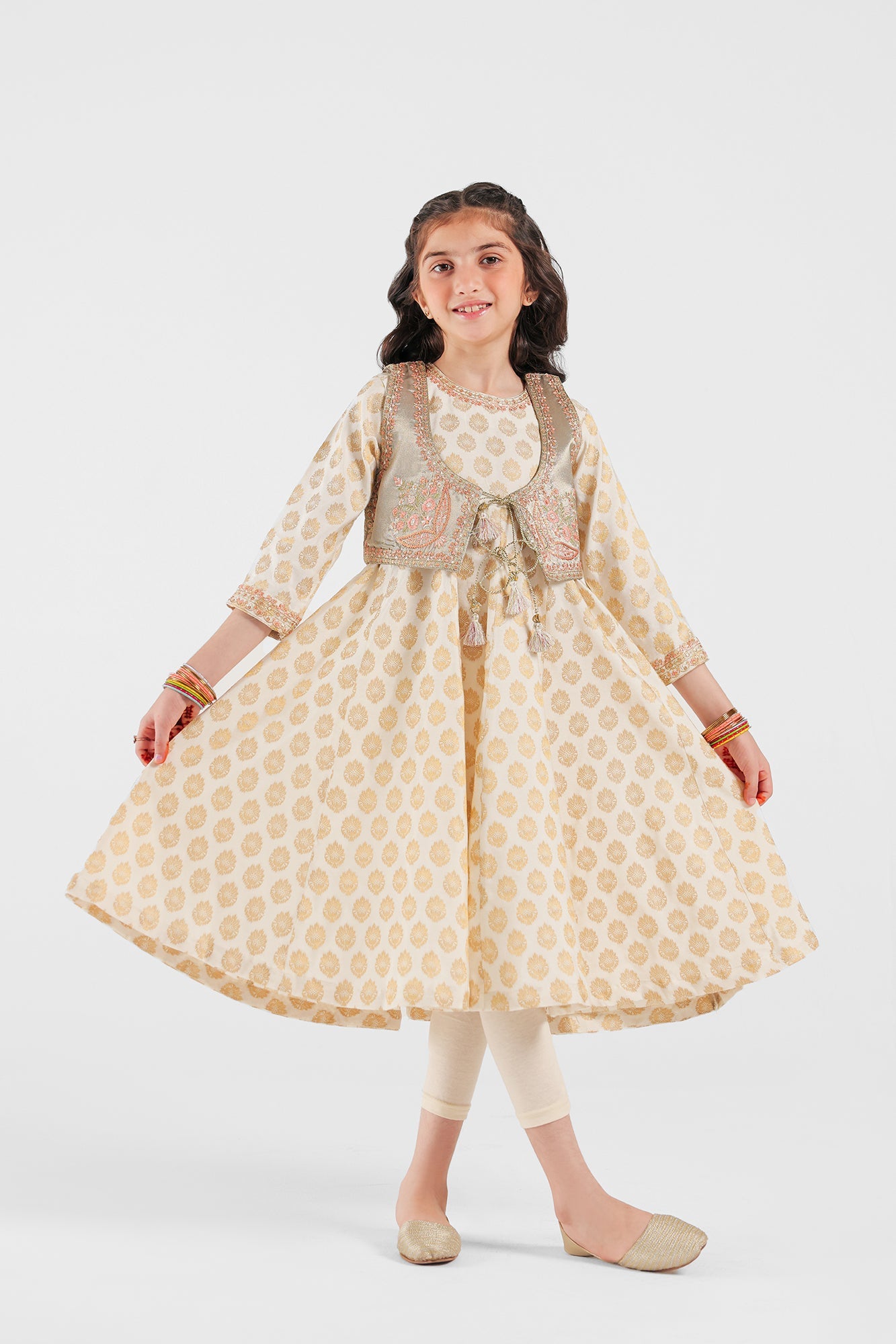 Ethnic - EMBROIDERED DRESS (E0273/404/004 E0273/304/004)